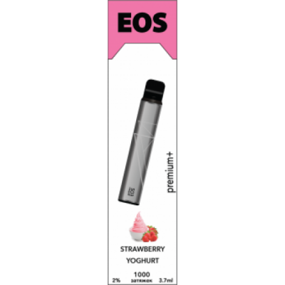 EOS E-Stick Premium Plus Strawberry Yoghurt (EOS Е-стик Премиум Плюс Клубничный Йогурт)