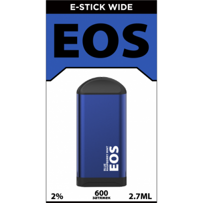 EOS E-Stick Wide Blue Raspberry Mint (EOS Е-стик Голубая Малина и Мята)