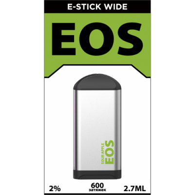 EOS E-Stick Wide Sour Apple (EOS Е-стик Кислое Яблоко)