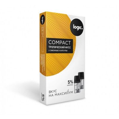Капсулы Logic Compact Тропический мусс 1,5 мг