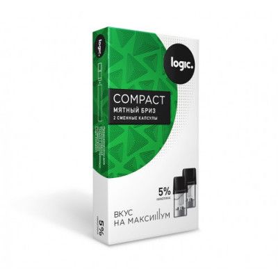 Капсулы Logic Compact Мятный бриз 1,5 мг