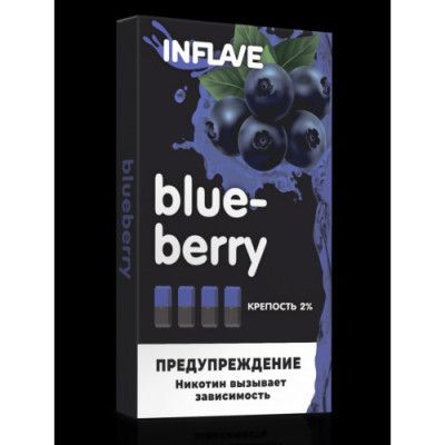Картриджи Feel the Flavor Blueberry (Inflave Juul Черника)